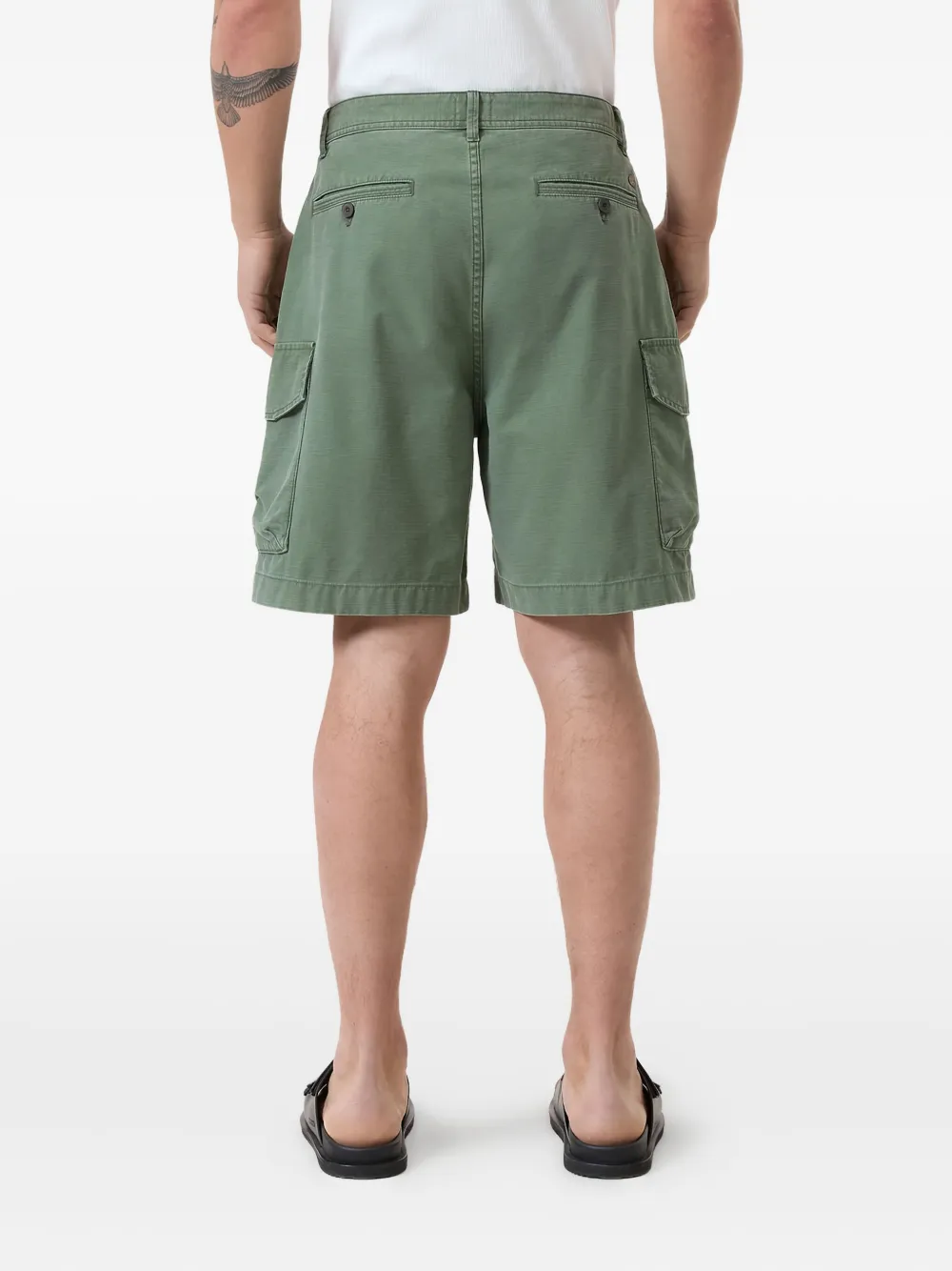 Closed Katoenen shorts Groen