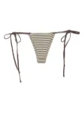 Frankies Bikinis x Bella Hadid Tia String bikini bottoms - Neutrals
