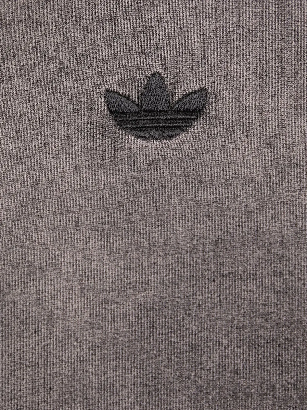 adidas Hoodie met geborduurd detail en gestreepte mouwen Zwart