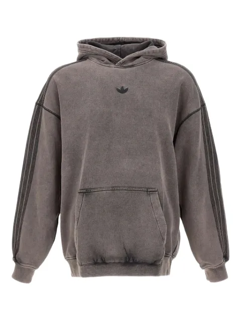 adidas hoodie con detalle bordado