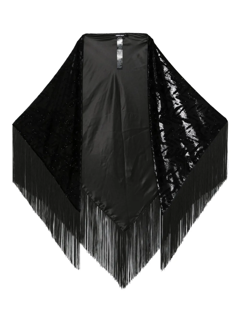 fringe-detail shawl