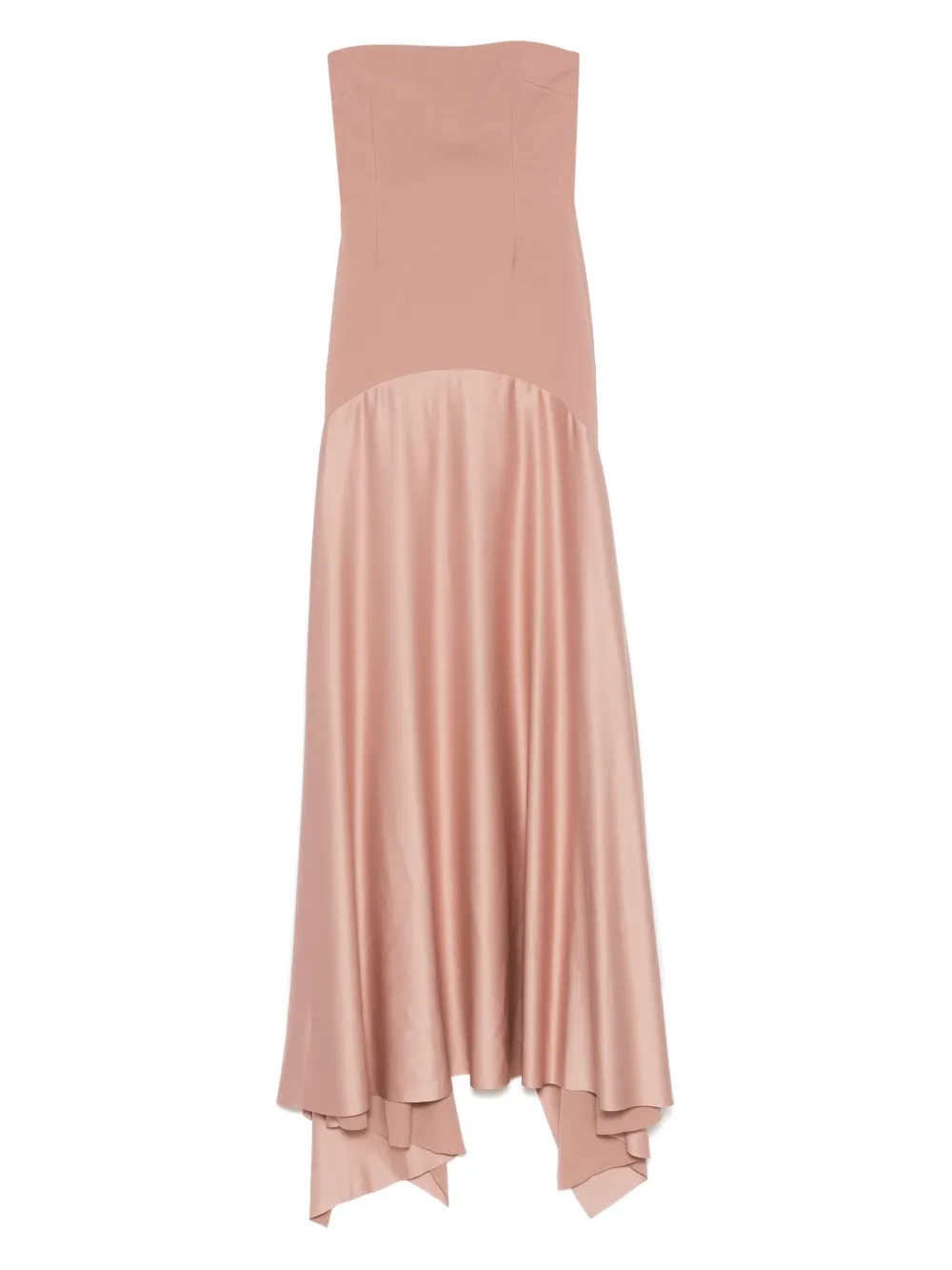 Solace London The Alessandra strapless gown | Pink | Image 1
