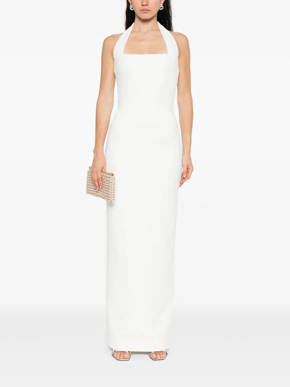 Solace London sleeveless dress - Wit