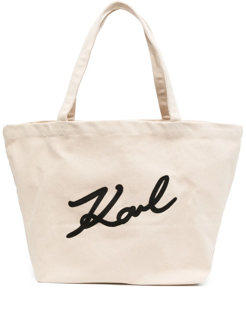 Karl Lagerfeld Ksignature shopper Beige