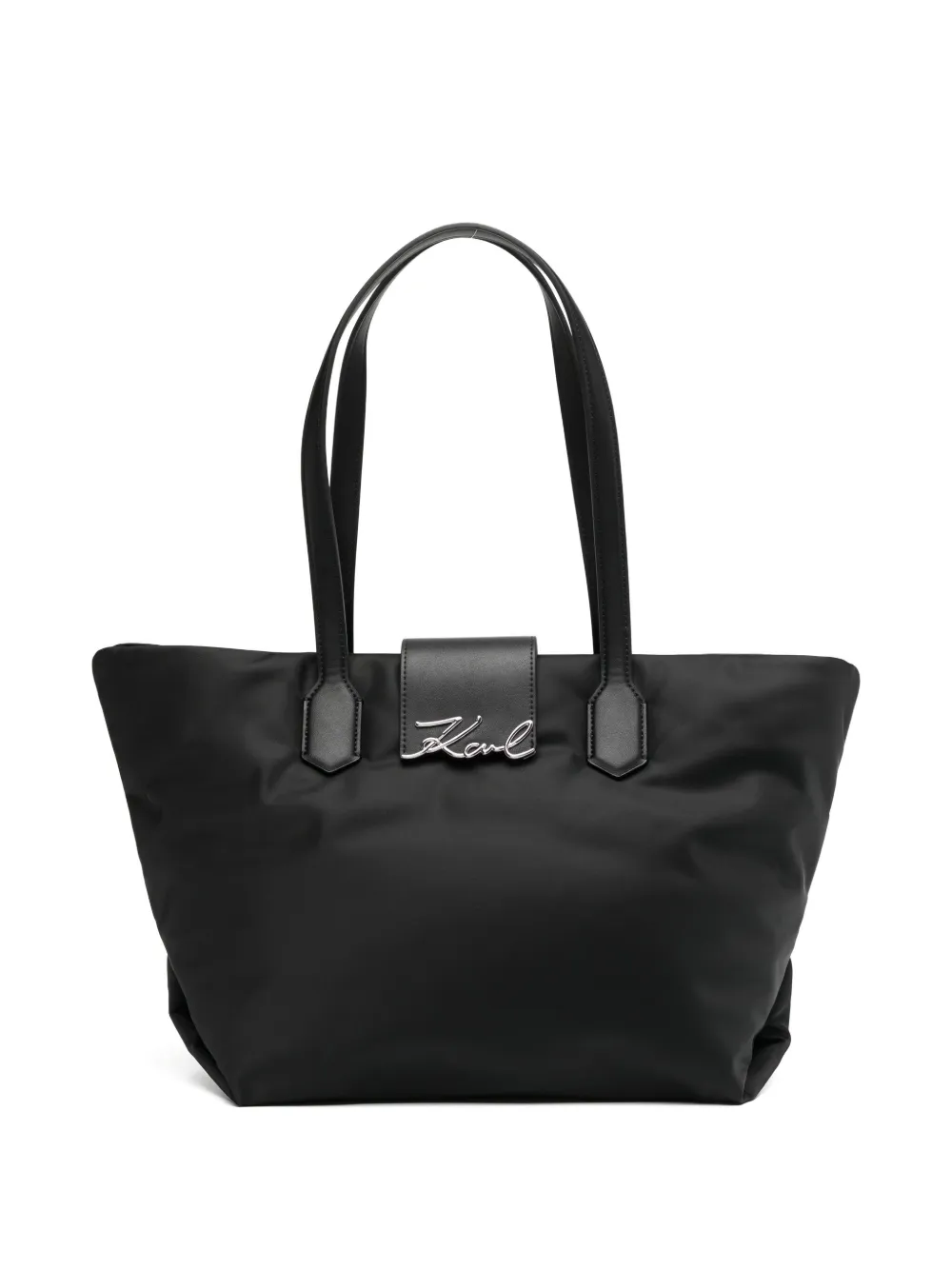 Karl Lagerfeld Ksignature shopper Zwart