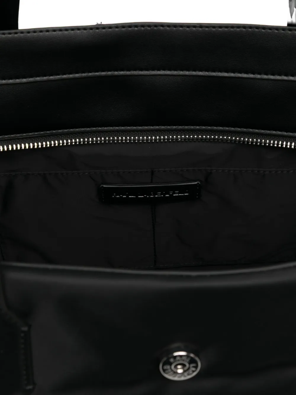 Karl Lagerfeld Ksignature shopper Zwart