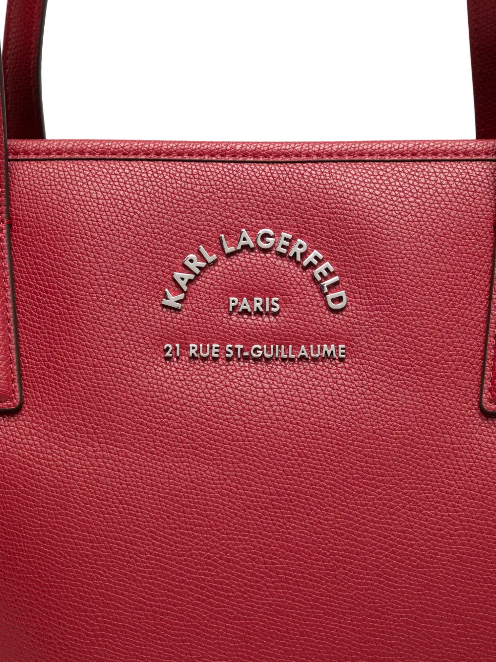 Karl Lagerfeld Grote Rue St-Guillaume shopper Rood