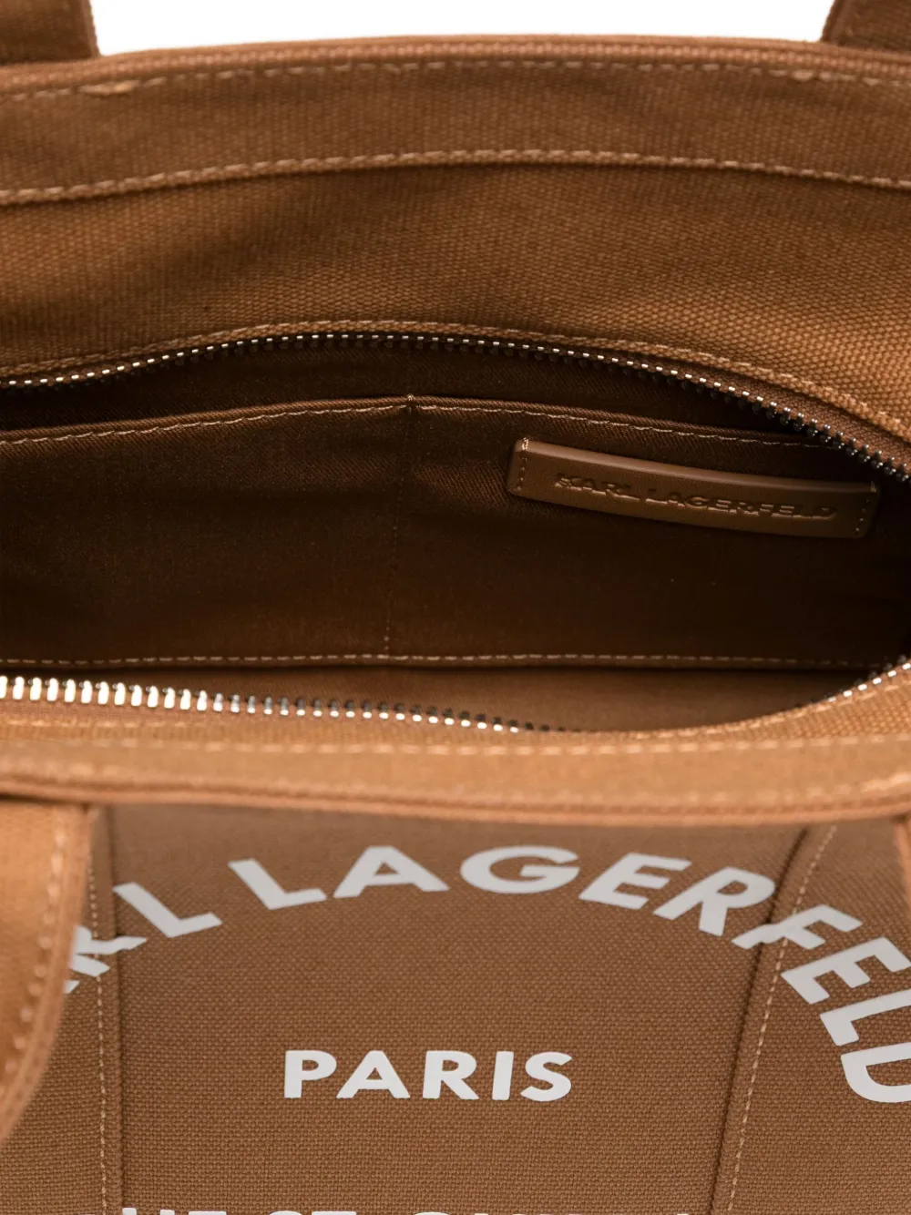 Karl Lagerfeld Medium Rue St-Guillaume shopper Bruin