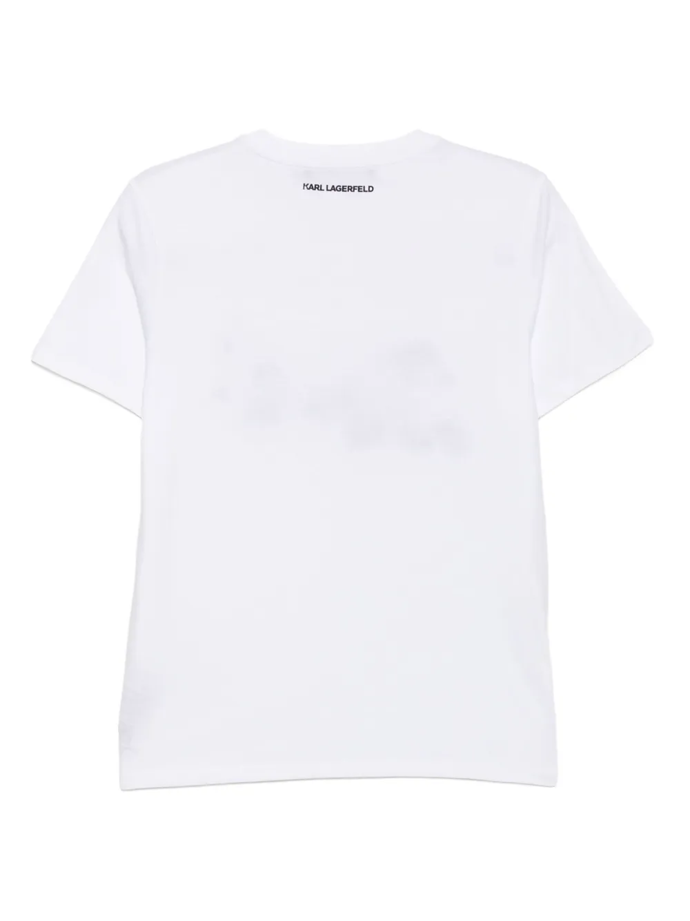 Karl Lagerfeld T-Shirt mit Logo-Stickerei | T-Shirts | Image 2