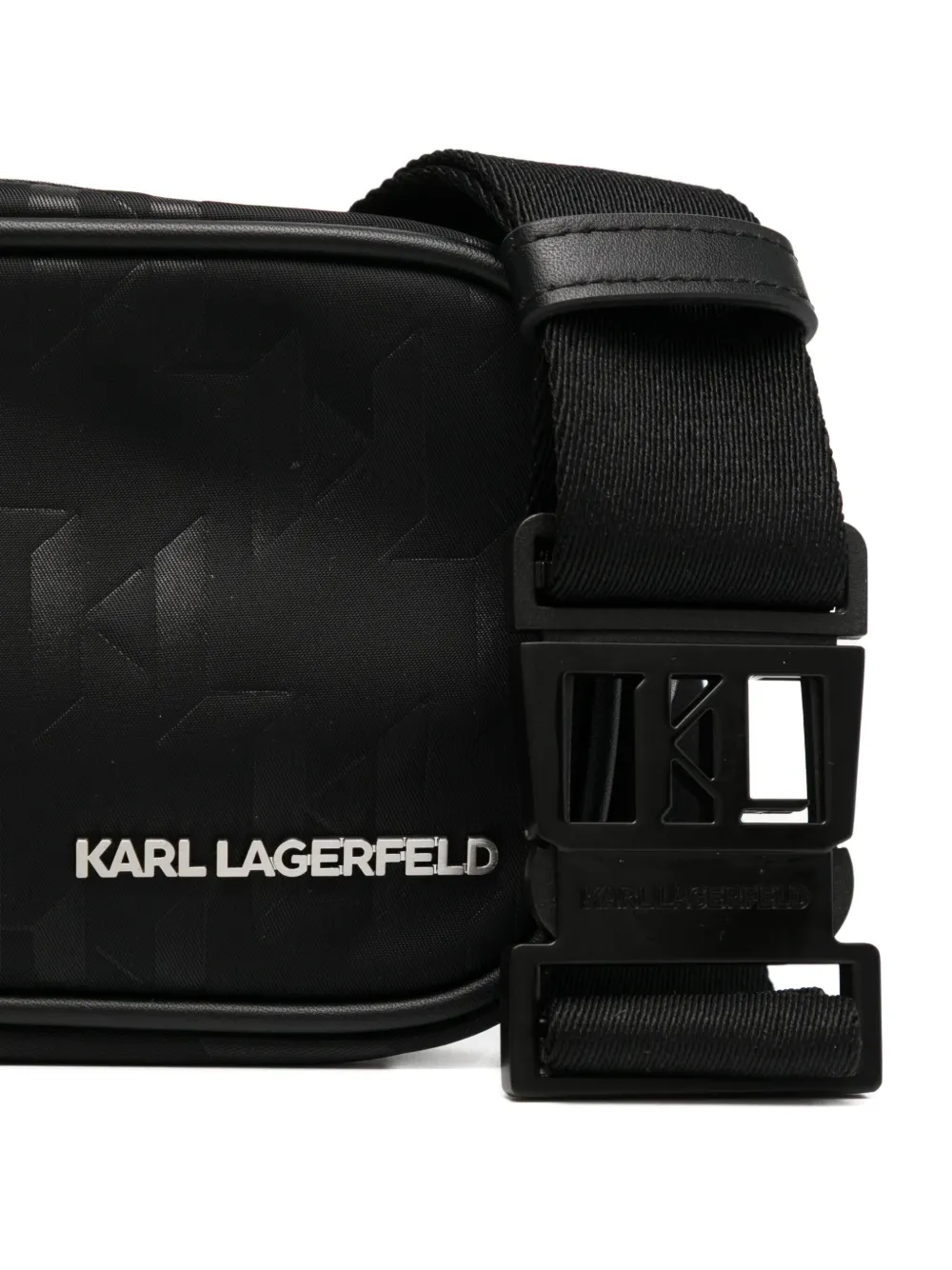 Karl Lagerfeld K Monogram kleine tas Zwart