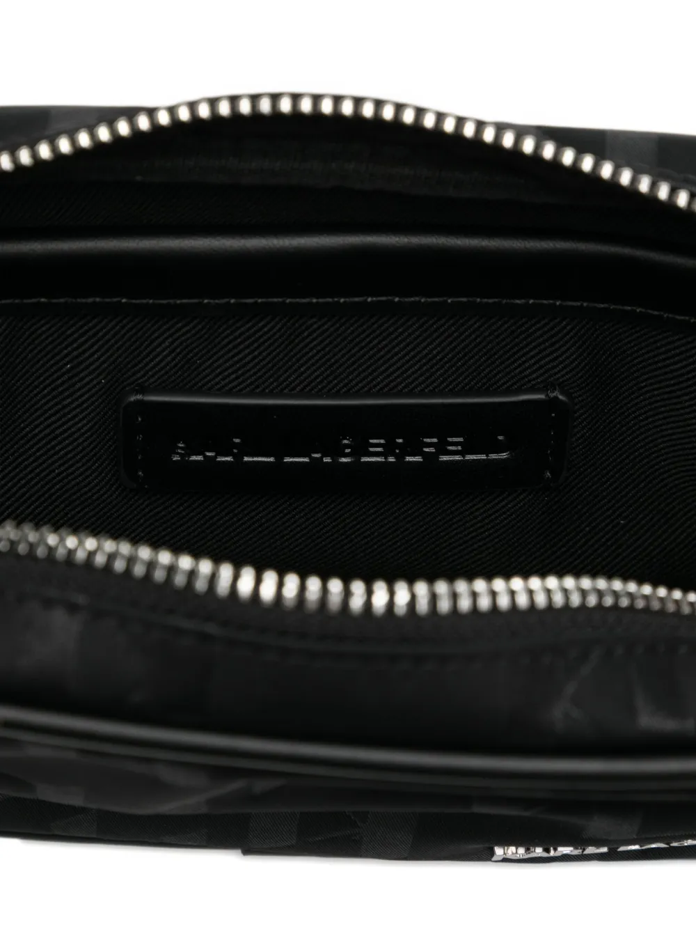 Karl Lagerfeld K Monogram kleine tas Zwart