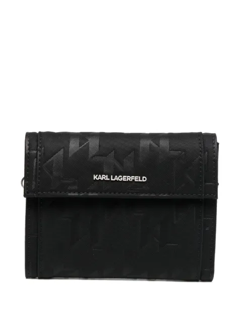 Karl Lagerfeld monogram wallet