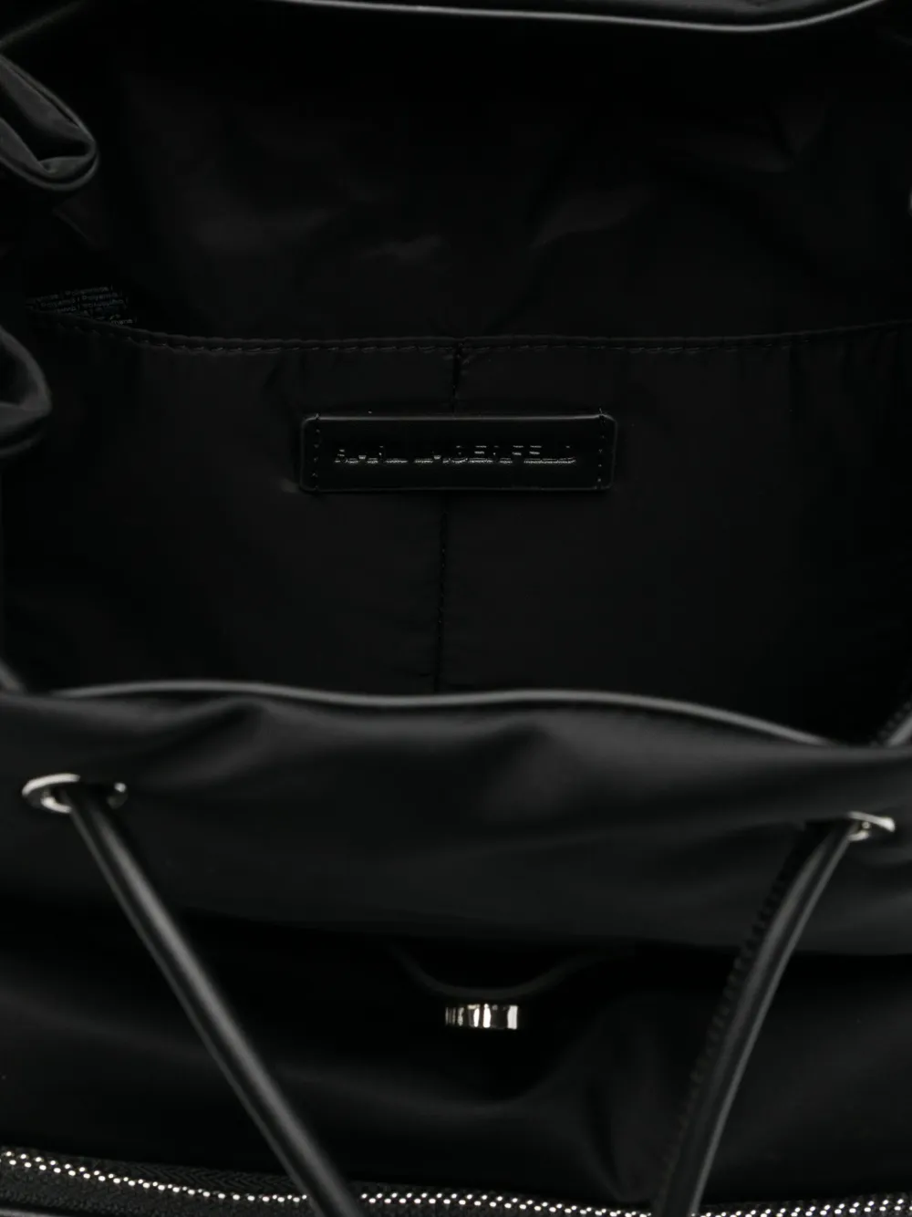 Karl Lagerfeld Ksignature rugzak Zwart