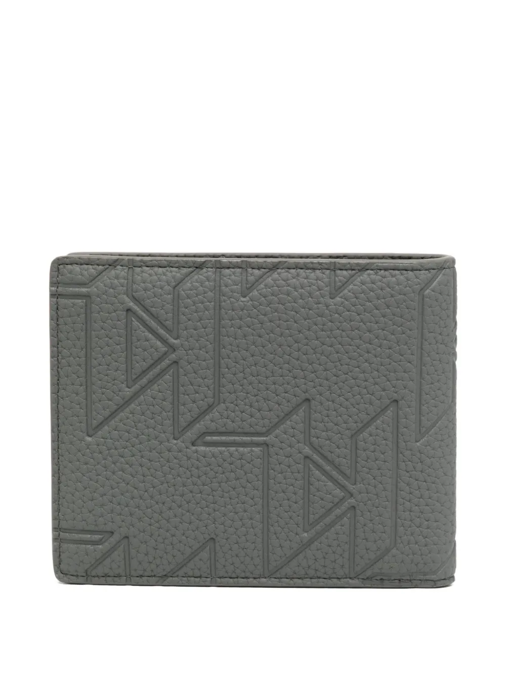 Karl Lagerfeld Urban portemonnee met monogram Grijs