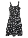 Karl Lagerfeld Aop Orchid dress - Blue