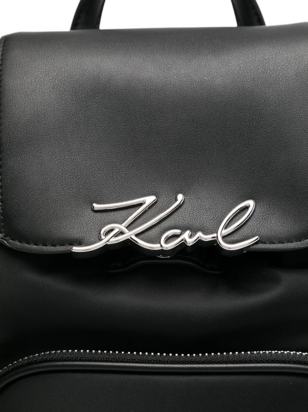 Karl Lagerfeld Ksignature rugzak Zwart
