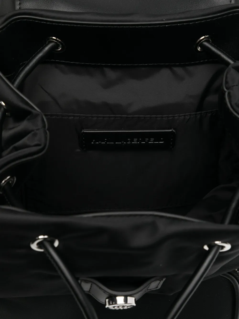 Karl Lagerfeld Ksignature rugzak Zwart