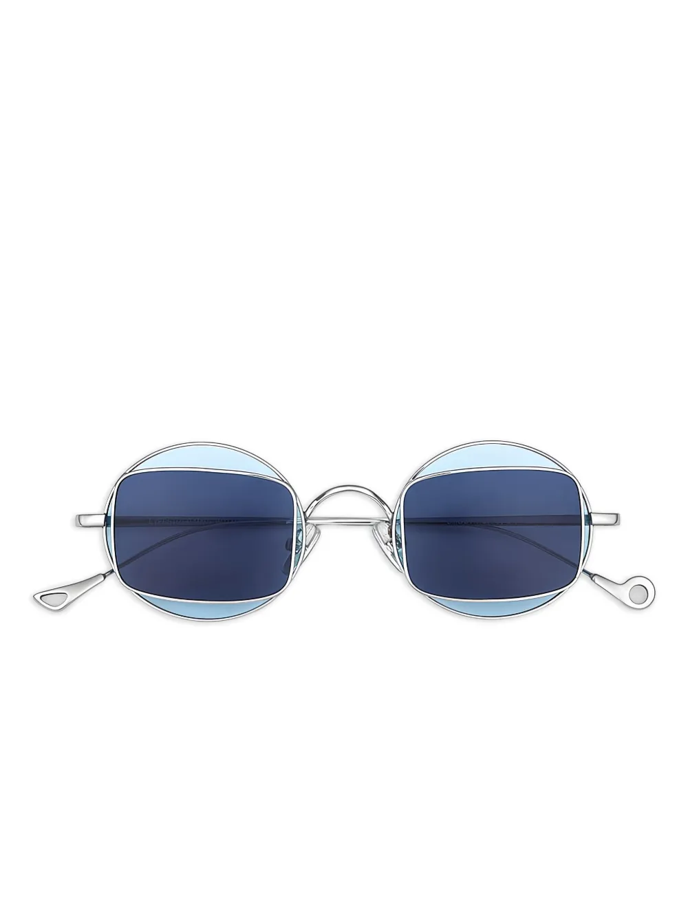Eyepetizer round-frame sunglasses Zilver