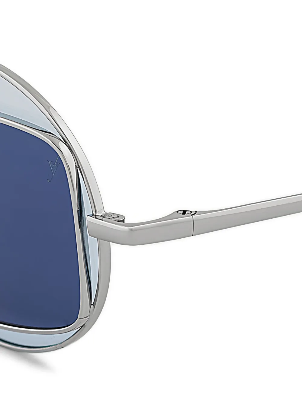 Eyepetizer round-frame sunglasses Zilver