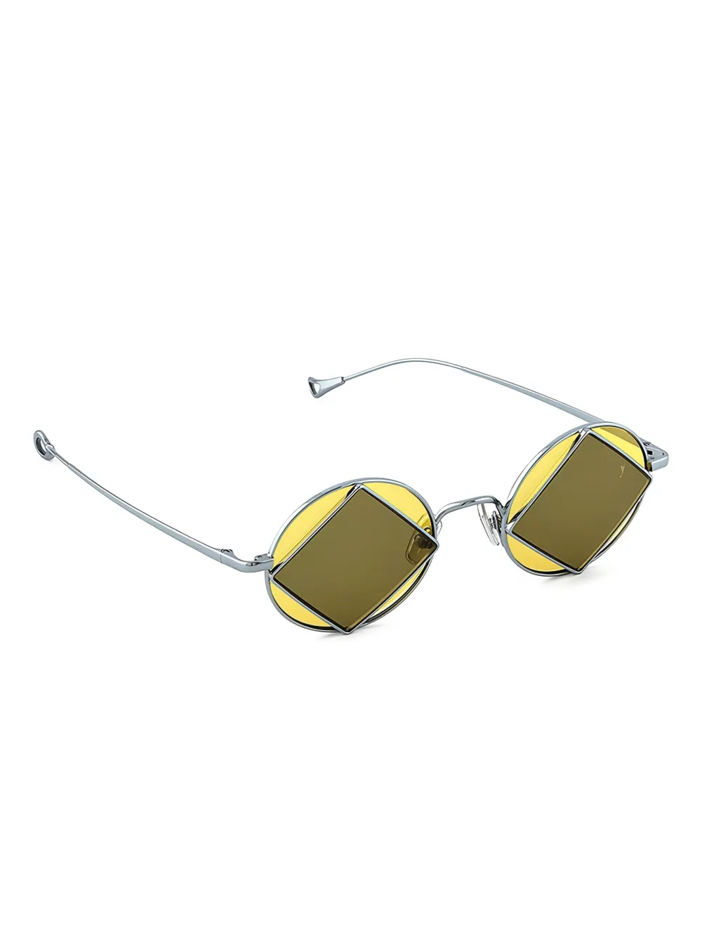 Eyepetizer Square geometric-frame sunglasses Zilver