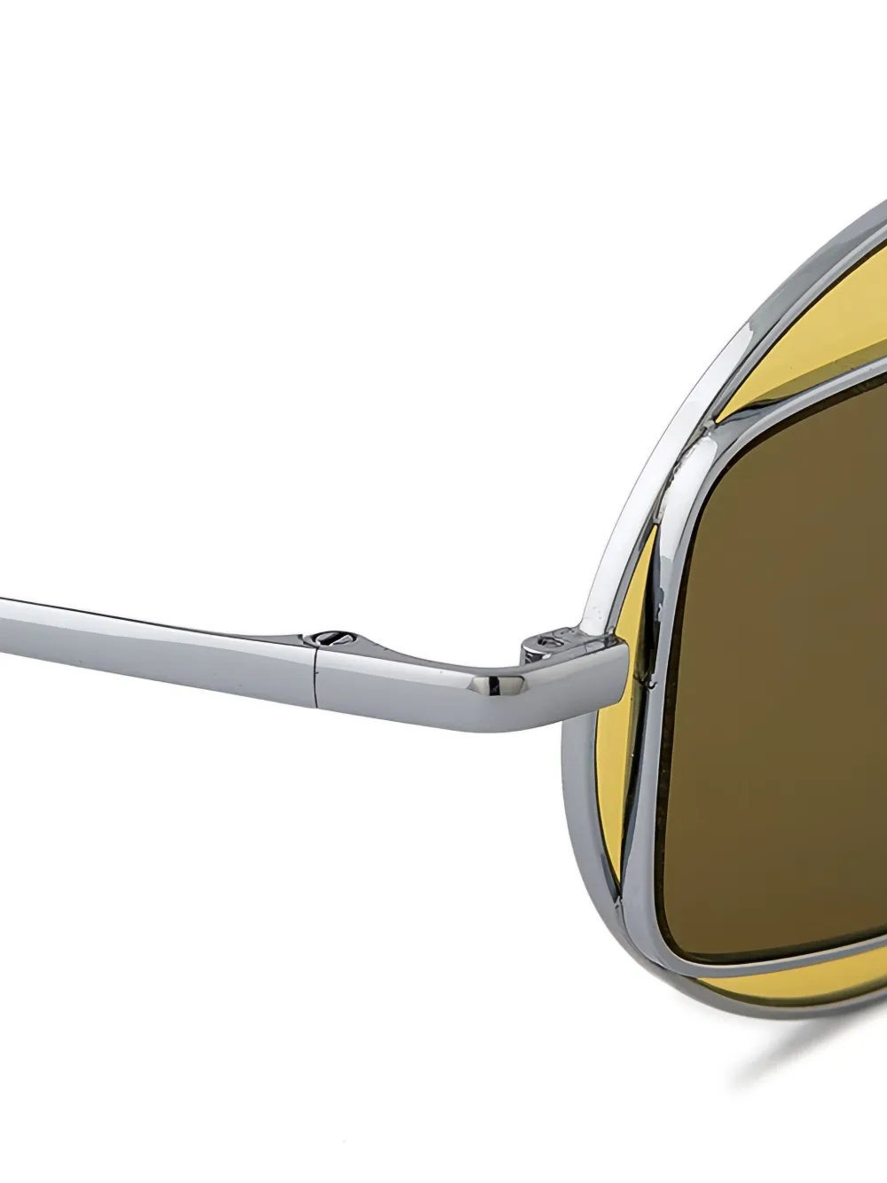 Eyepetizer Smooth round-frame sunglasses Zilver
