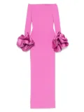 Solace London Talia gown - Pink