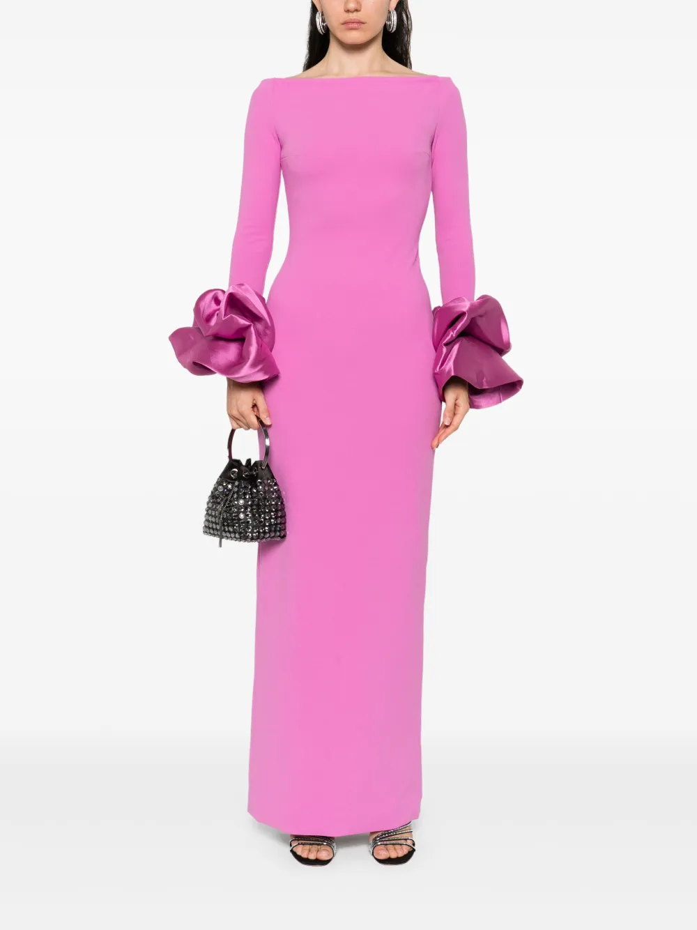 Solace London Talia gown - Roze