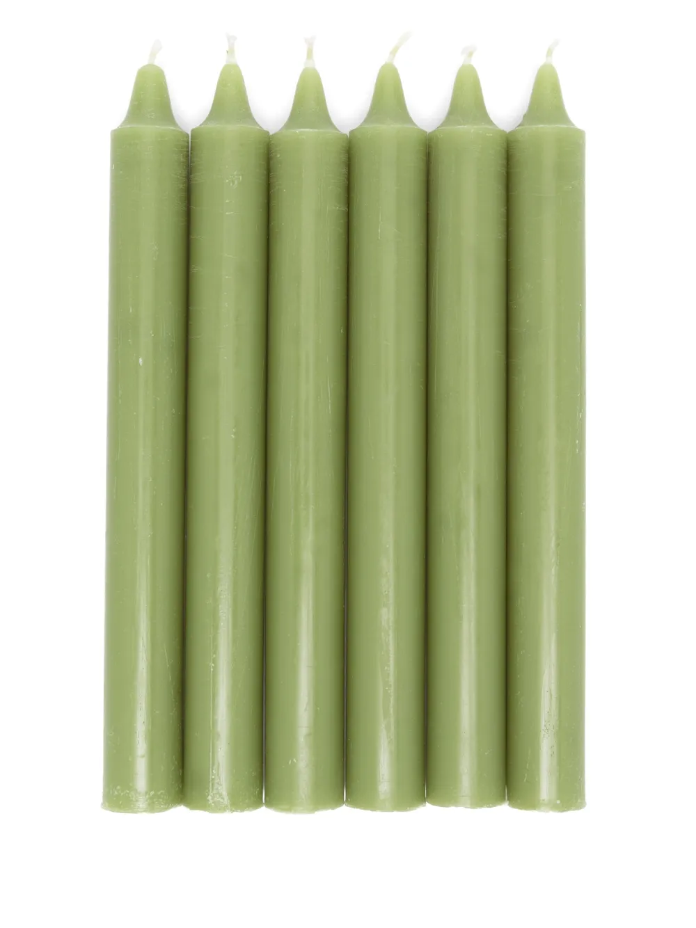 GINORI 1735 logo-print candle (set of six) | Green | Image 1