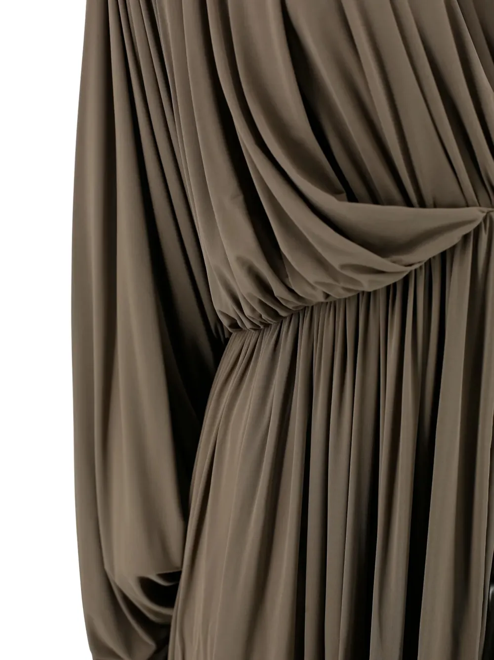 Philosophy Di Lorenzo Serafini Gedrapeerde maxi-jurk Bruin