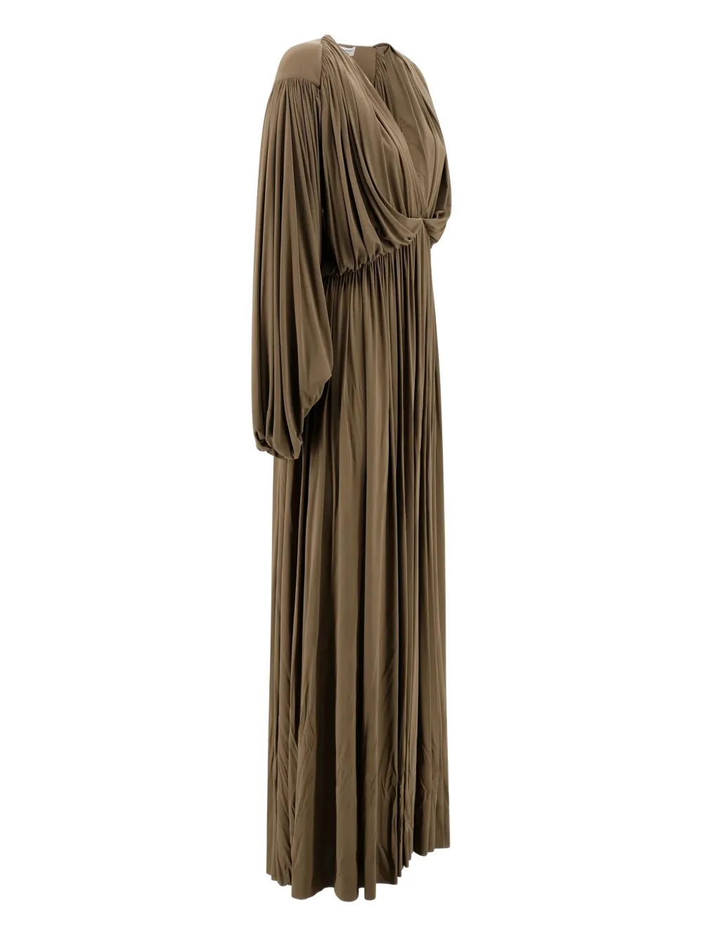 Philosophy Di Lorenzo Serafini Gedrapeerde maxi-jurk Bruin