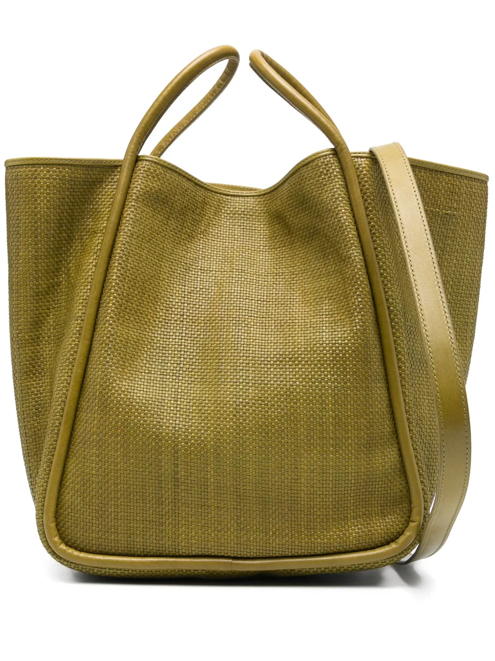 leather tote bag