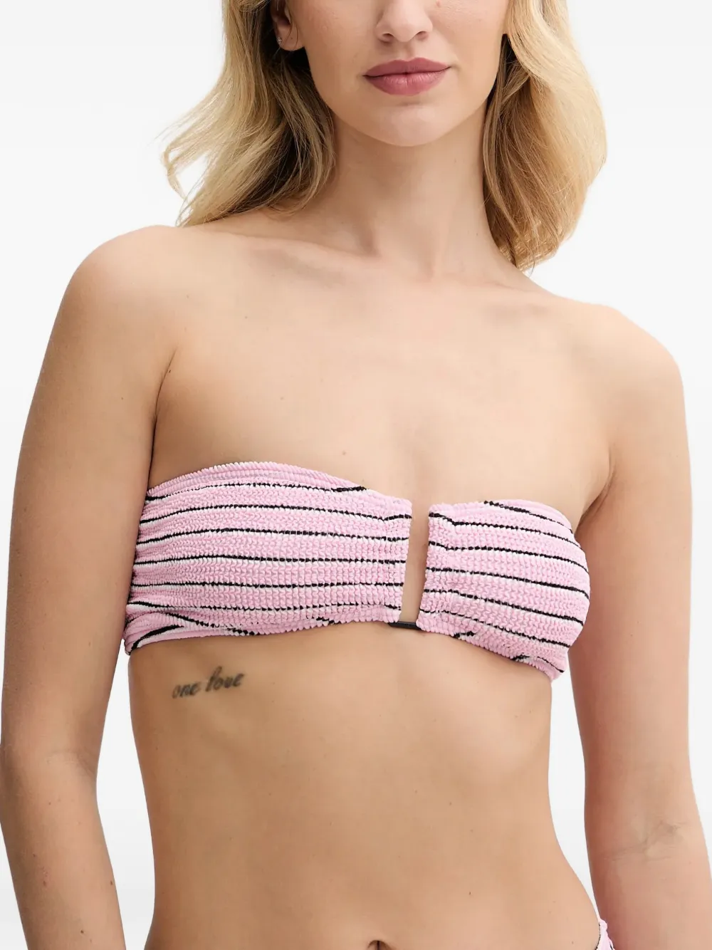 Bond-eye Top bikini a fascia Blake - Rosa