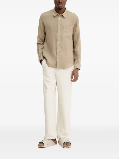 A.P.C. Camisa Cassel de mangas longas