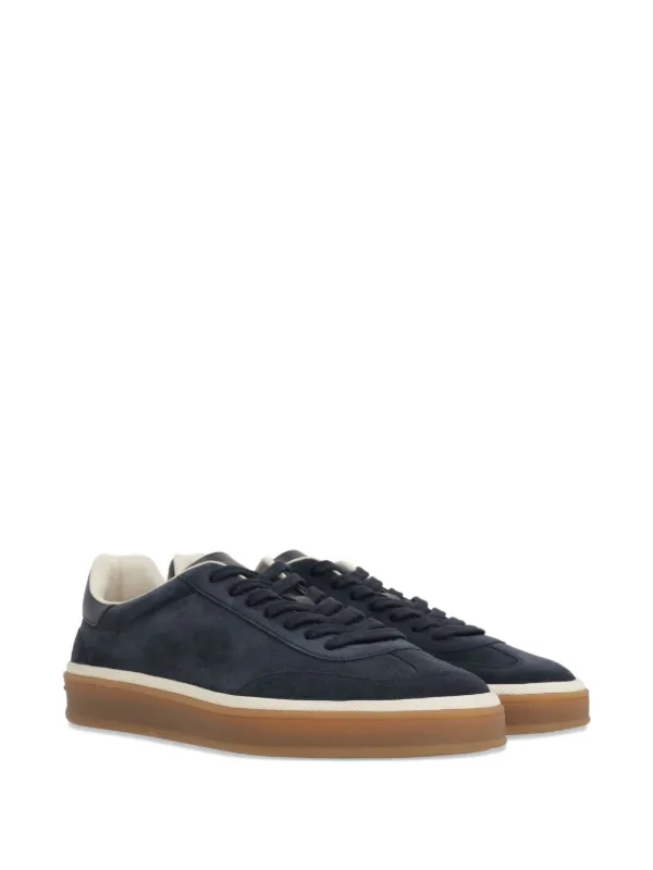 Loro Piana Tennis Walk スエードスニーカー | ブルー | FARFETCH JP