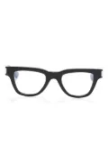 Saint Laurent Eyewear geometric-frame glasses - Black