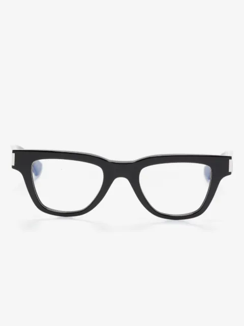 Saint Laurent Eyewear geometric-frame glasses