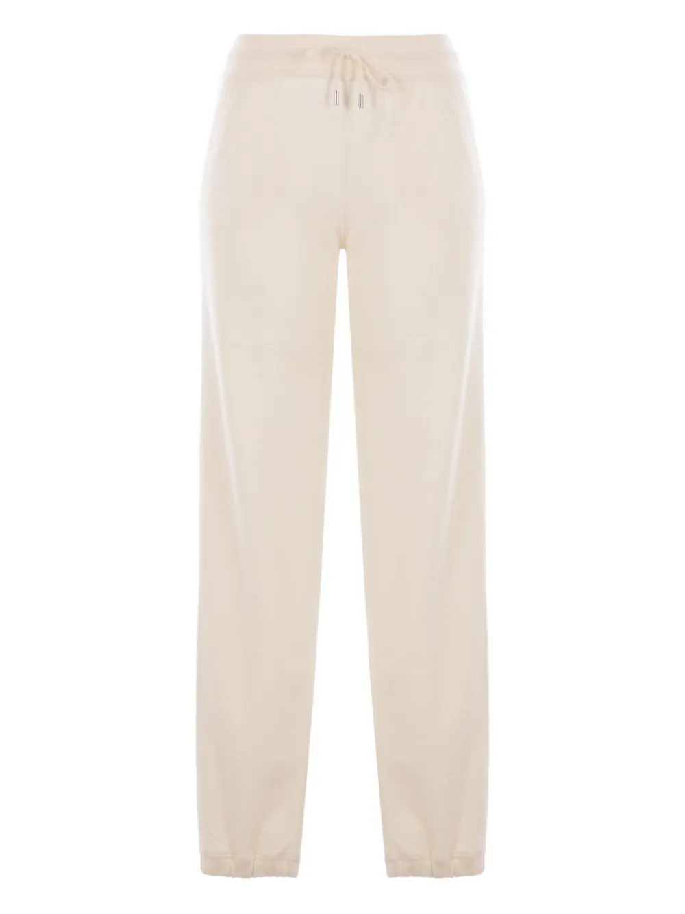 Loro Piana Kasjmier broek met trekkoord manchetten Beige