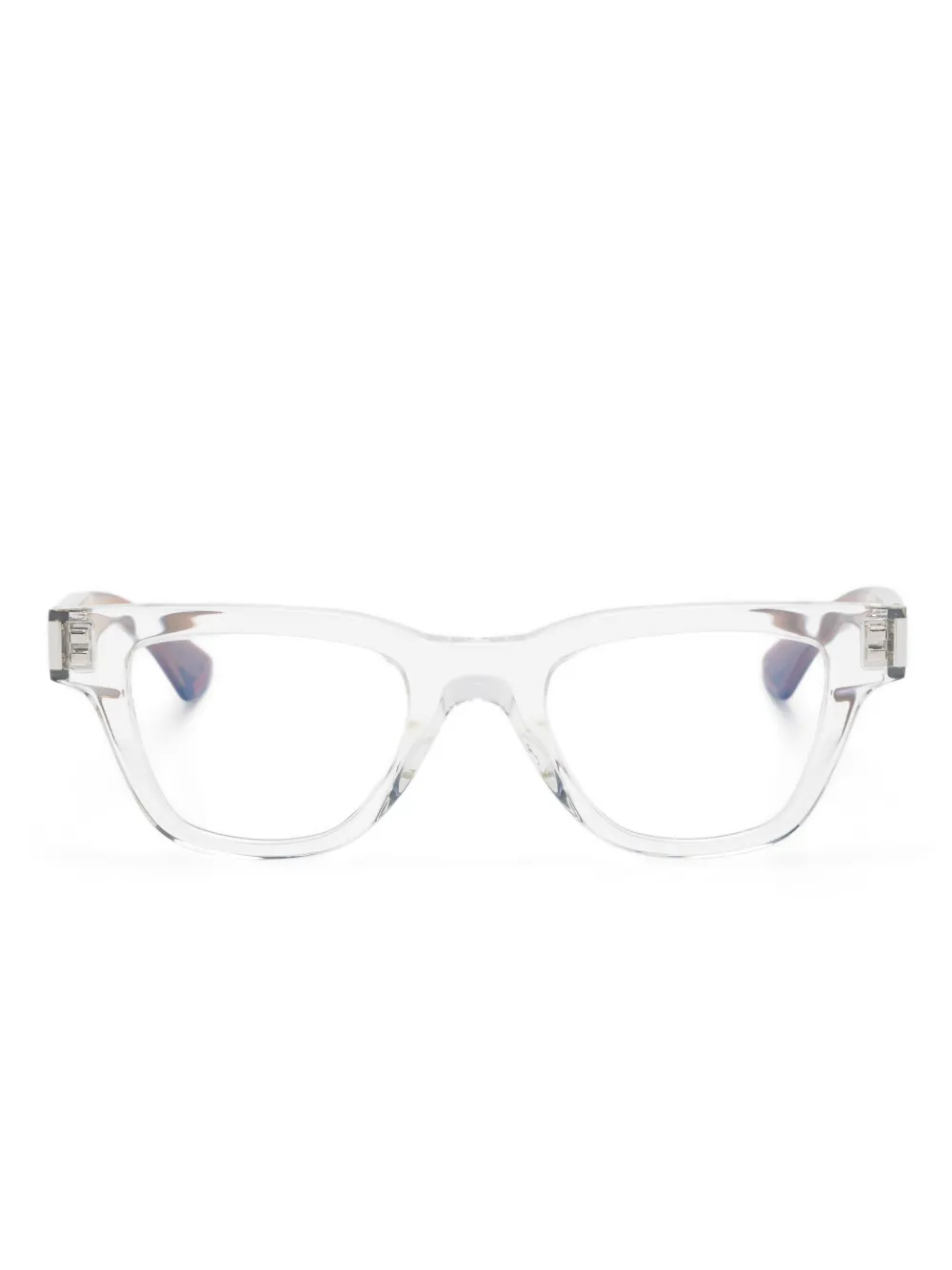 Saint Laurent Eyewear square-frame glasses | Grey | Image 1