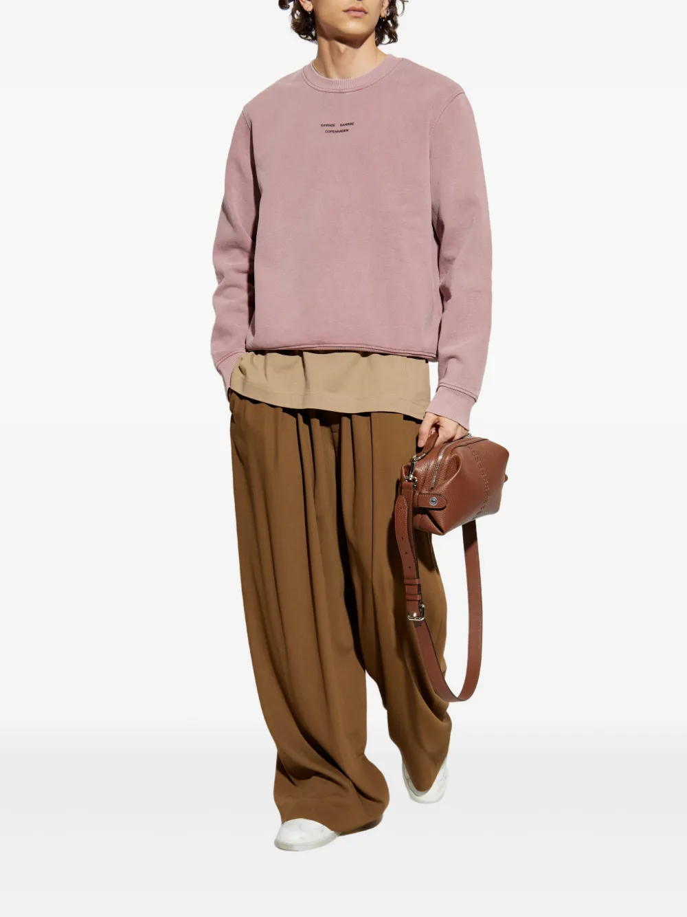SAMSOE SAMSOE crew-neck sweater | Suéteres | Image 2