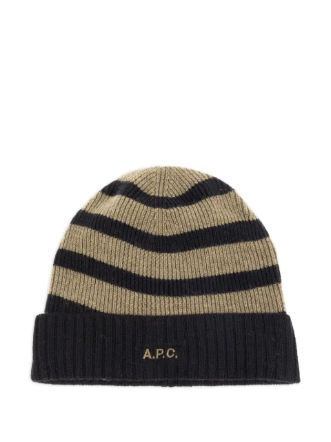 A.P.C. bonnet à rayures