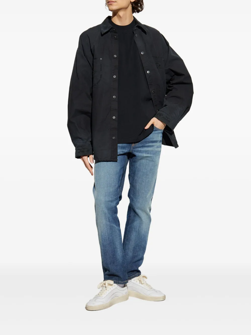 Diesel 1993 D-Vyl jeans met vervaagd effect - Blauw