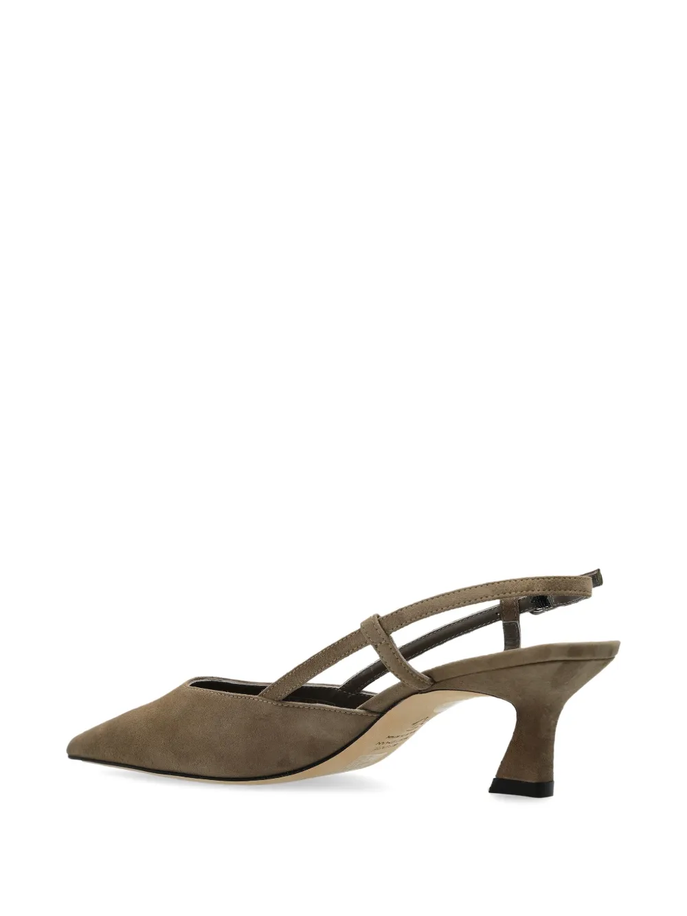 Stuart Weitzman 50mm Vinnie slingback pumps Brown
