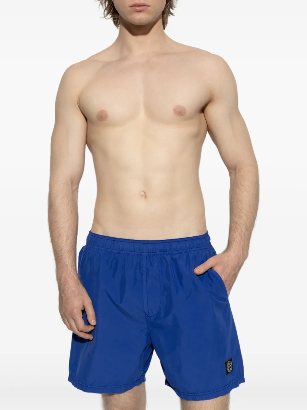 Stone Island mesh-lined swim shorts | Swim & Board Shorts | Image 2