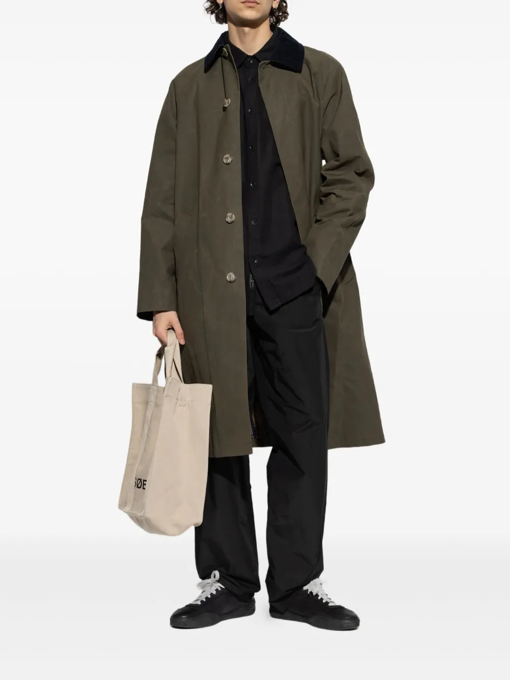 A.P.C. corduroy-collar coat | Single Breasted Coats | Image 2