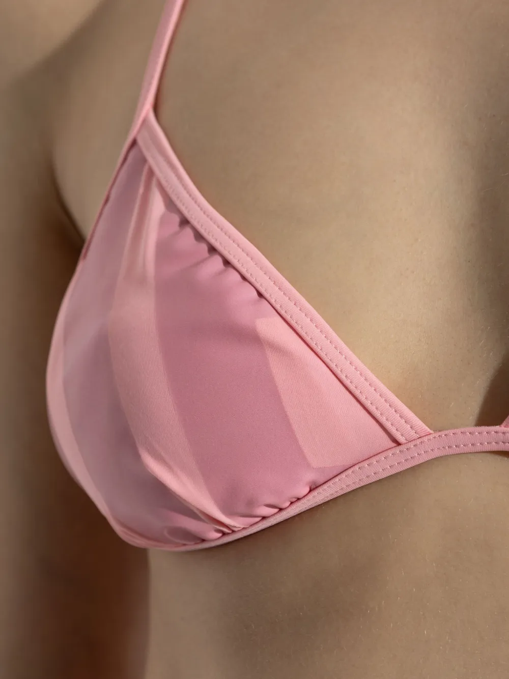 Diesel Bfb-Sees-A triangel bikinitop Roze