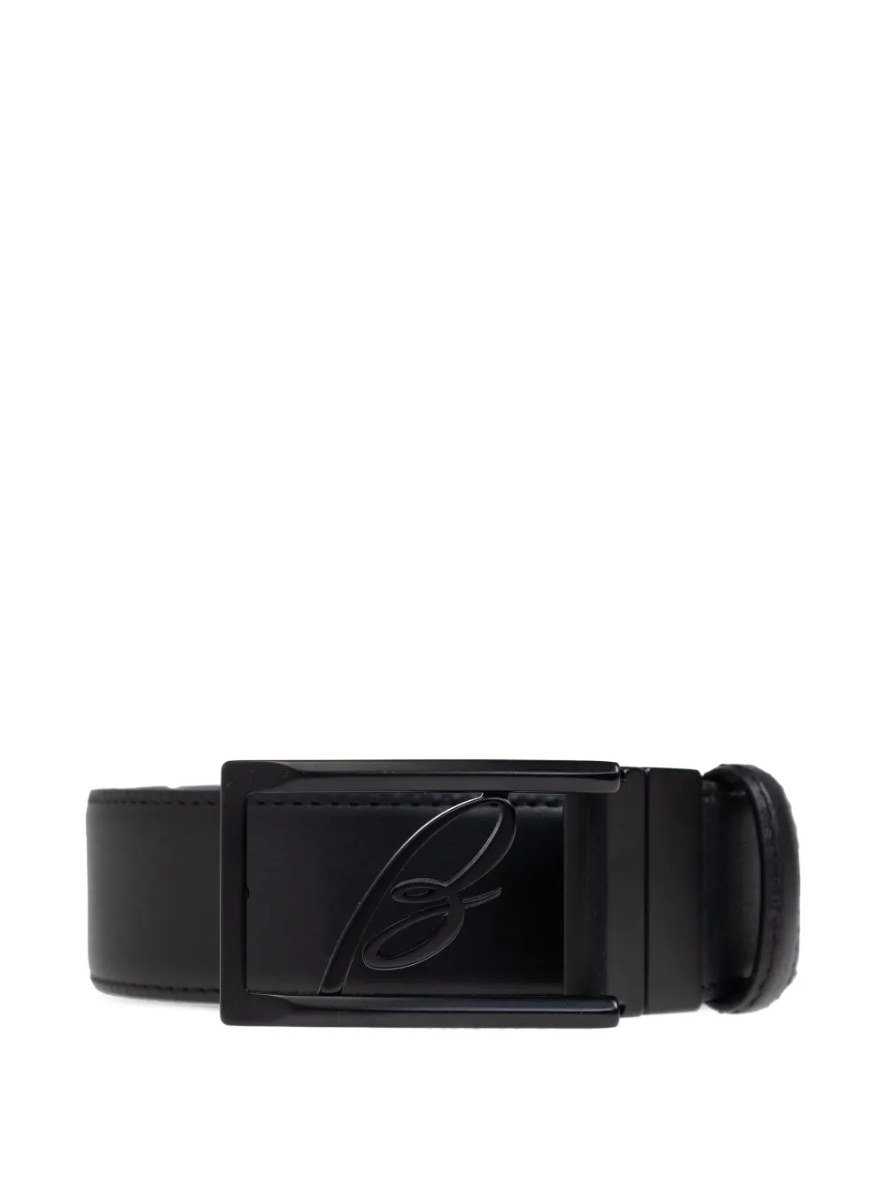 leather embossed belt