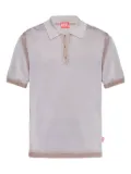 Diesel button-up polo shirt - Neutrals