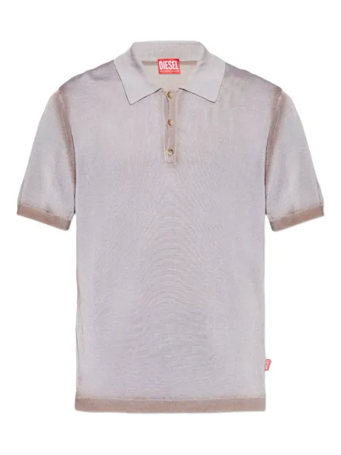 Diesel button-up polo shirt