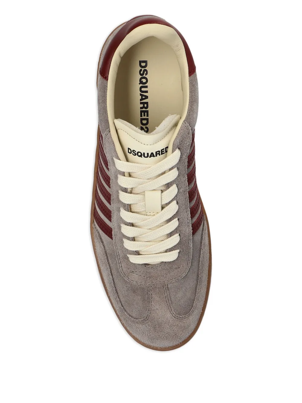 DSQUARED2 Boxer suede sneakers Grey