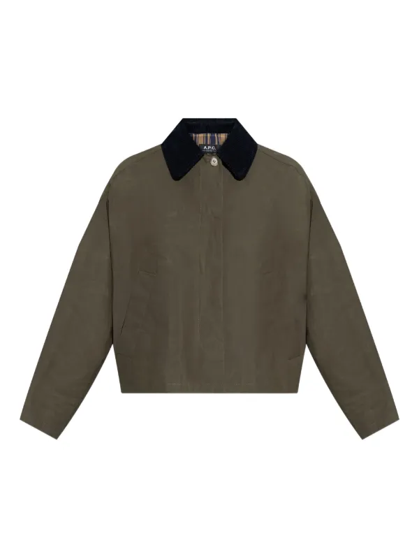 A.P.C. Becca Jacket | Green | FARFETCH